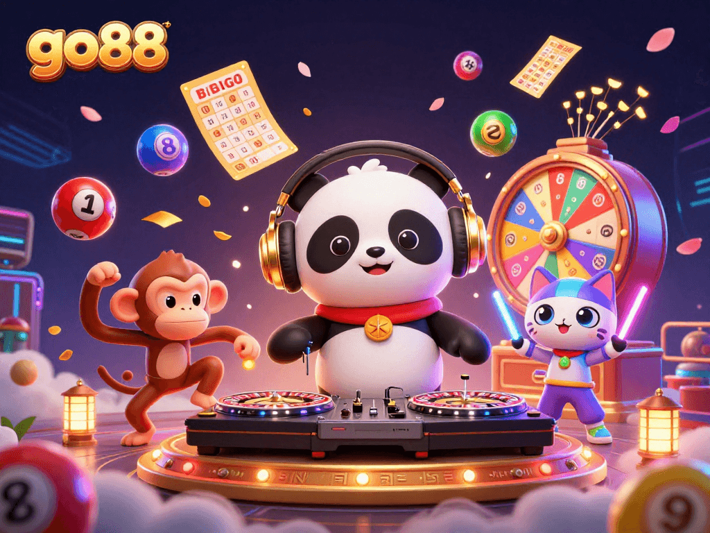 Experience thrilling wins with go88 amidst dynamic casino characters and vibrant game elements!
