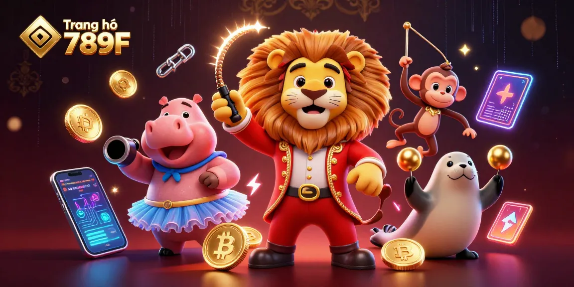 Experience thrilling games with Trang chủ 789F as characters engage in exciting casino activities.