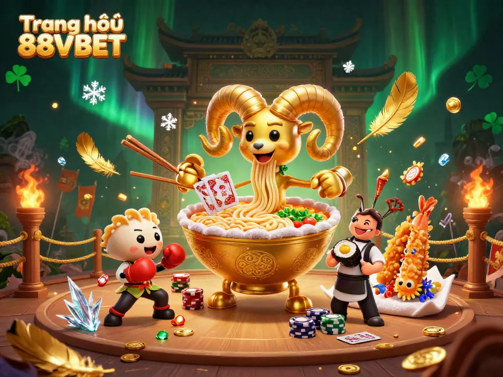 Engage in thrilling gameplay with Trang chủ 88VBET's casino characters and vibrant action elements.