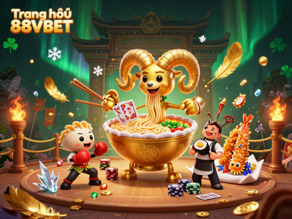 Engage in thrilling gameplay with Trang chủ 88VBET's casino characters and vibrant action elements.