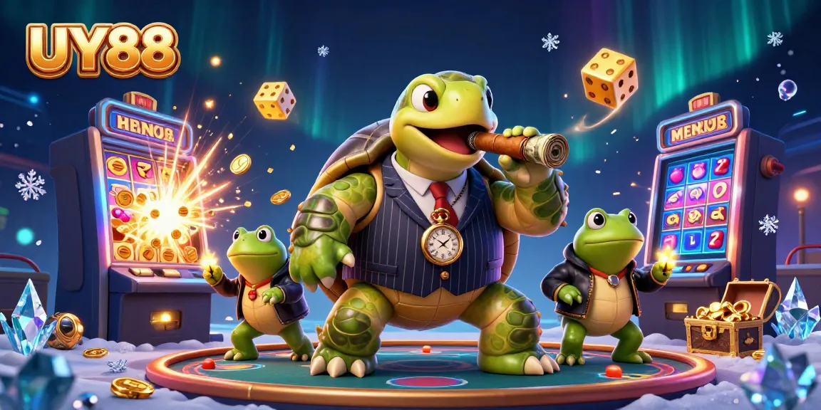 Trải nghiệm cá cược tại UY88 với các biểu tượng game hấp dẫn và không gian sống động.