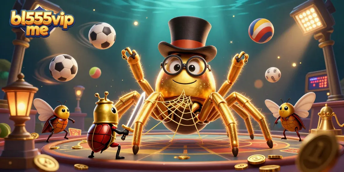 Experience the excitement of bl555vip me with thrilling casino adventures featuring golden tarantulas and sports elements.