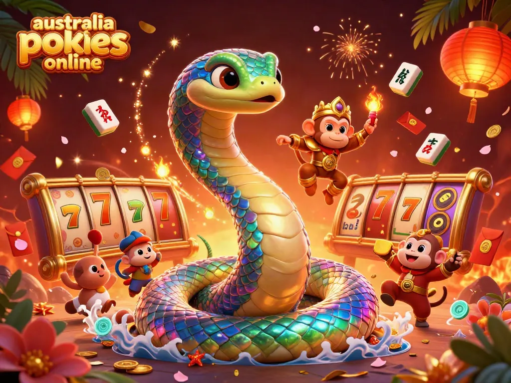 Experience thrilling spins with vibrant australia pokies online featuring jackpot reels and playful characters.