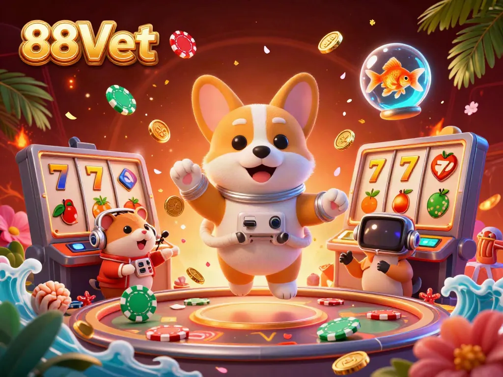 Join the excitement at 88Vbet with a thrilling casino experience featuring captivating slot games.