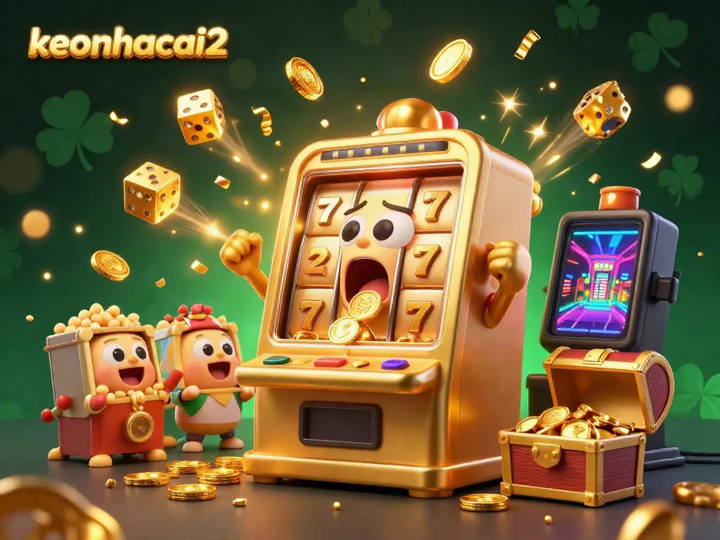 Experience the excitement of keonhacai2 with a jackpot-winning slot machine and cheerleading baby slots!