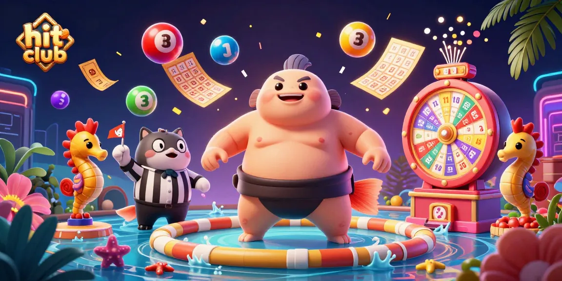 Engage with hit club's vibrant lottery scene featuring fun underwater characters and energetic gameplay.