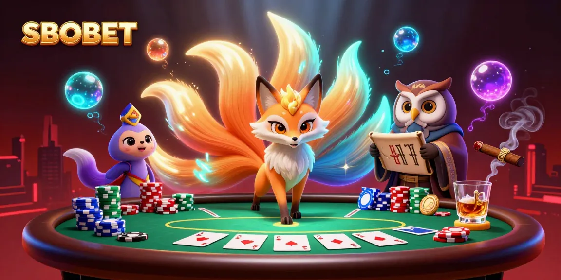 SBOBET สนุกสนานกับภาพการ์ตูน 3D ที่เต็มไปด้วยสีสันของคาสิโน